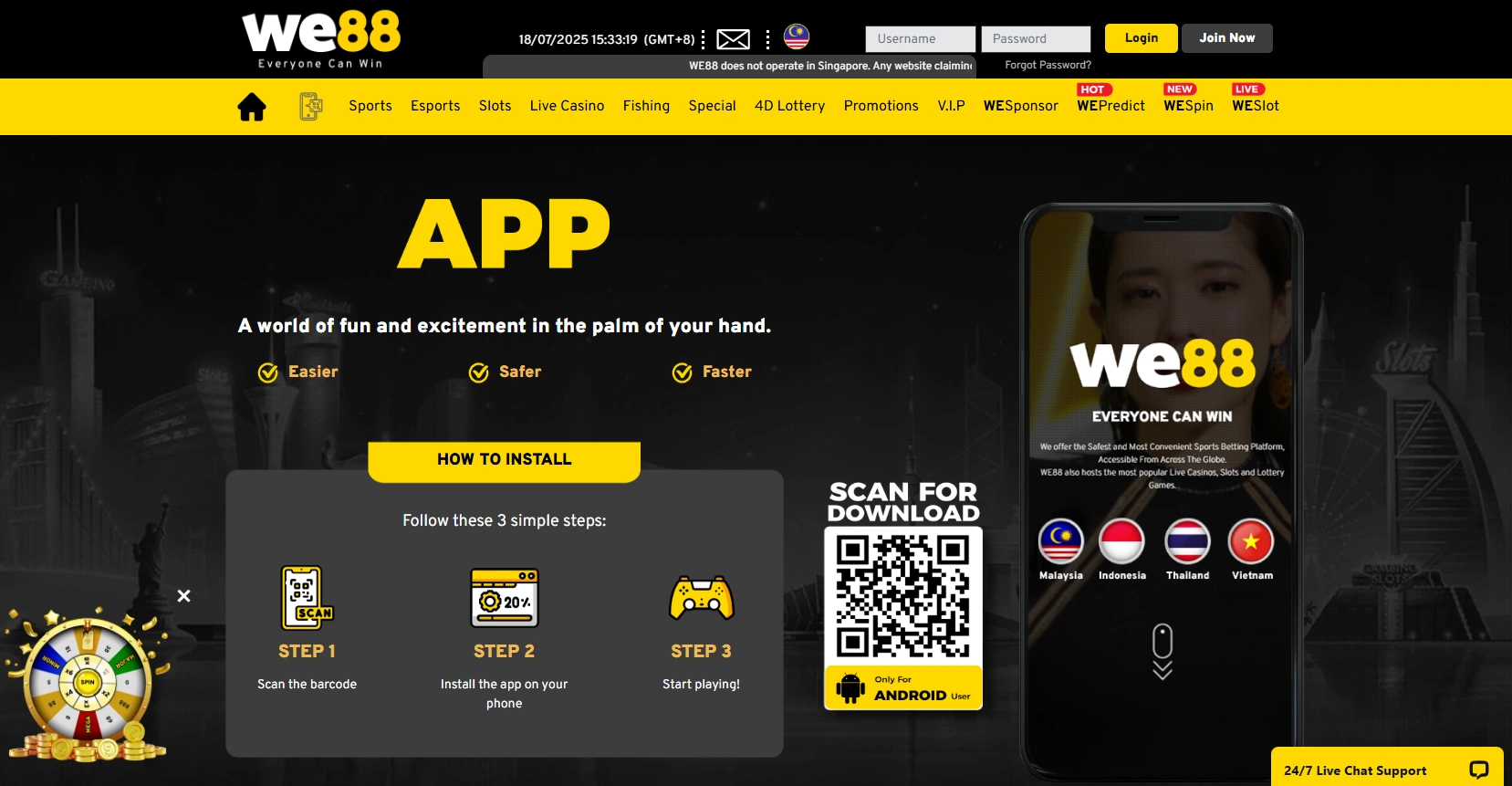 Fast Loading Games, Secure Transactions & Mobile Access 